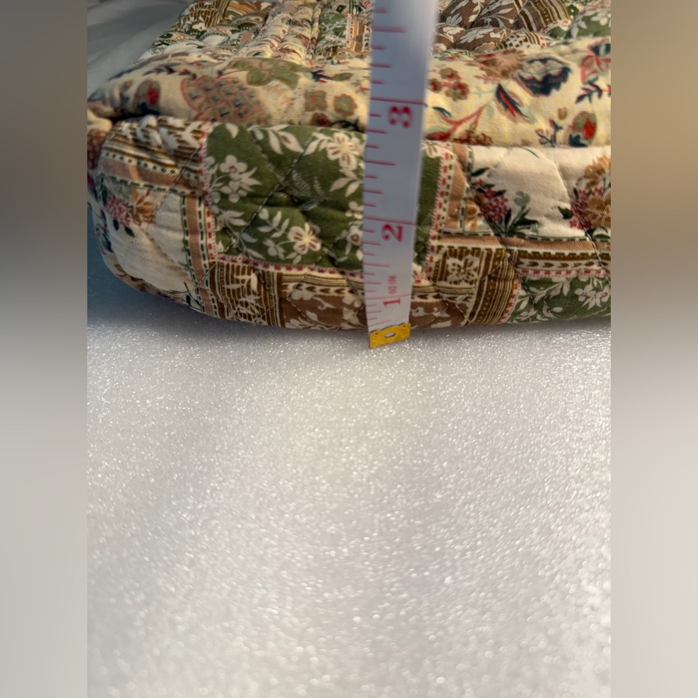 Vintage Elegant Patchwork Tote Bag - image 7